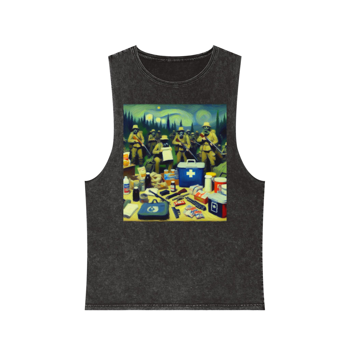 Vintage Zombie Apocalypse Supply Run Tank Top