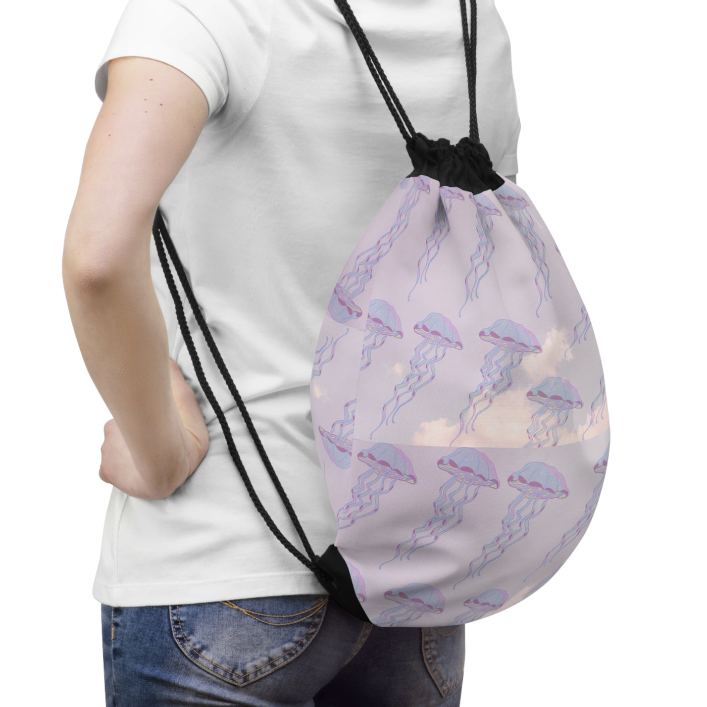 Drawstring Bag: Jellyfish Dreams
