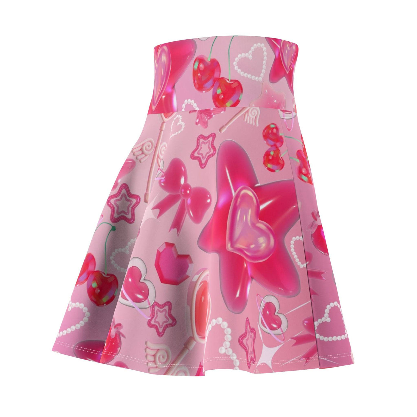 Skater Skirt: Magical Pink Print