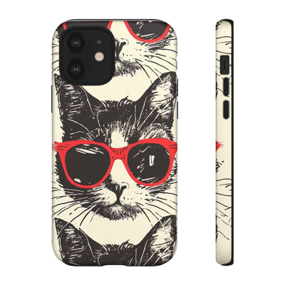 Phone Case: Sassy Cat Phone Case, Cute Cat Lovers Gift, Pet Lover Accessory, Fun Cat Phone Cover, Stylish Gadget Protection