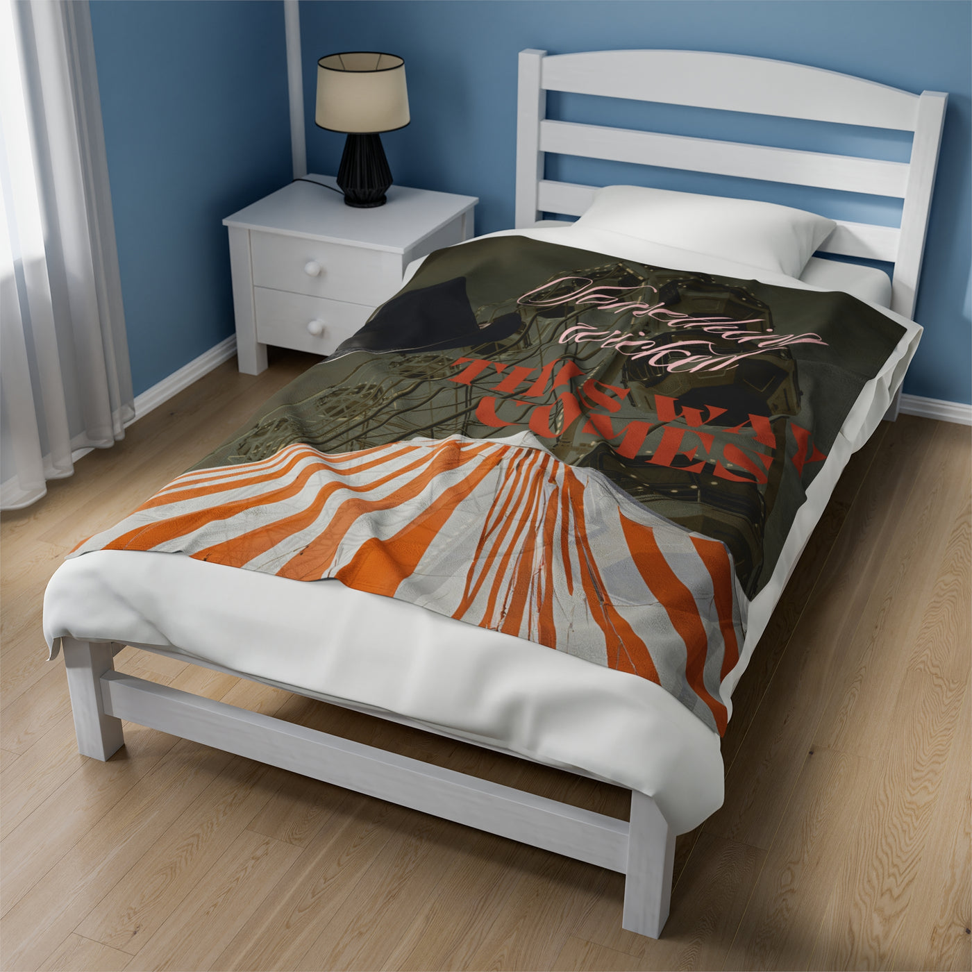Blanket: Something Wicked this Way Comes Halloween Design