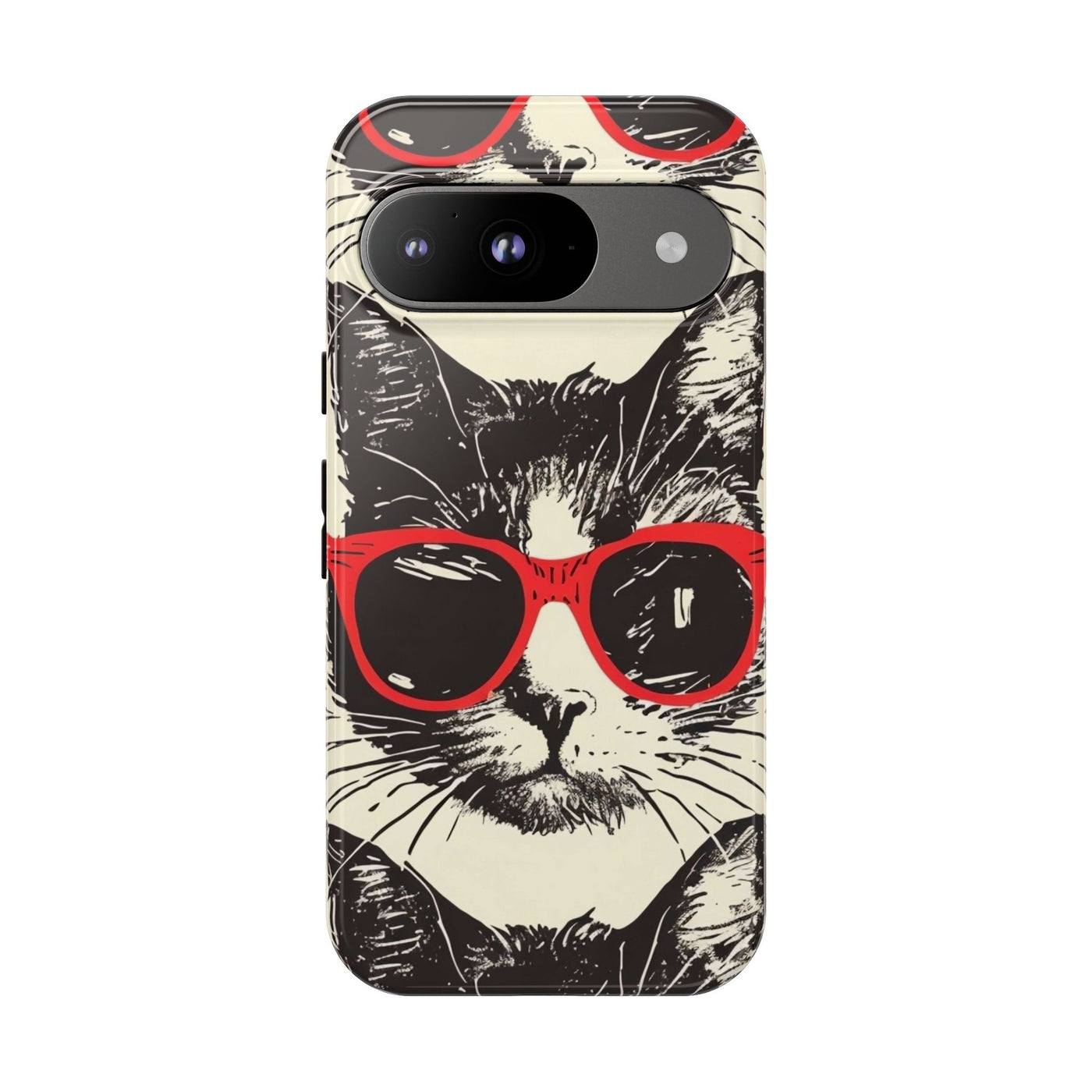 Phone Case: Sassy Cat Phone Case, Cute Cat Lovers Gift, Pet Lover Accessory, Fun Cat Phone Cover, Stylish Gadget Protection