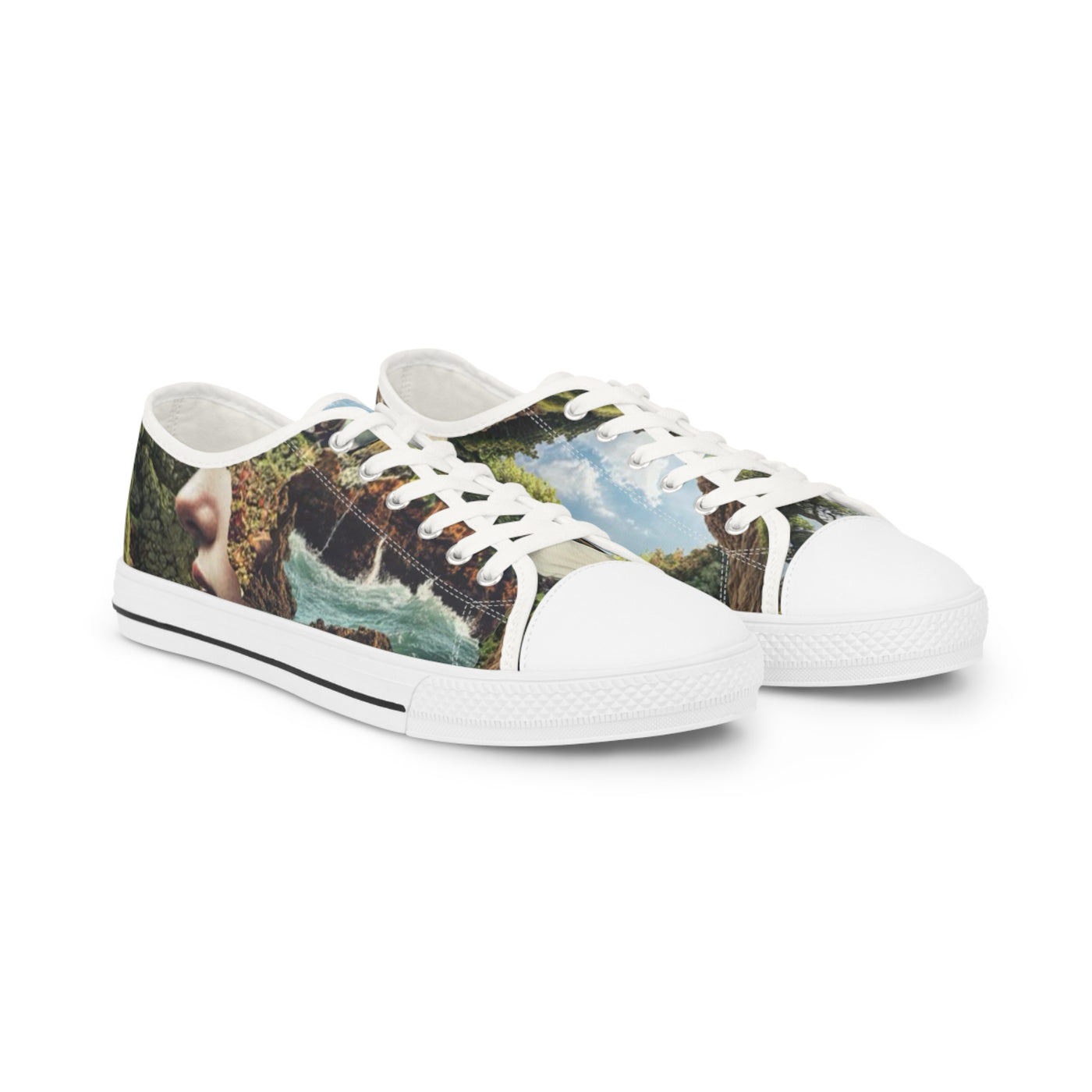 Sneakers: Artsy Asymmetric Design