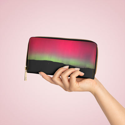 Wallet: Aurora Borealis | Zipper