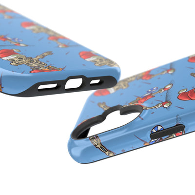 Santa Skelly Celly Phone Case | Durable & MagSafe Compatible