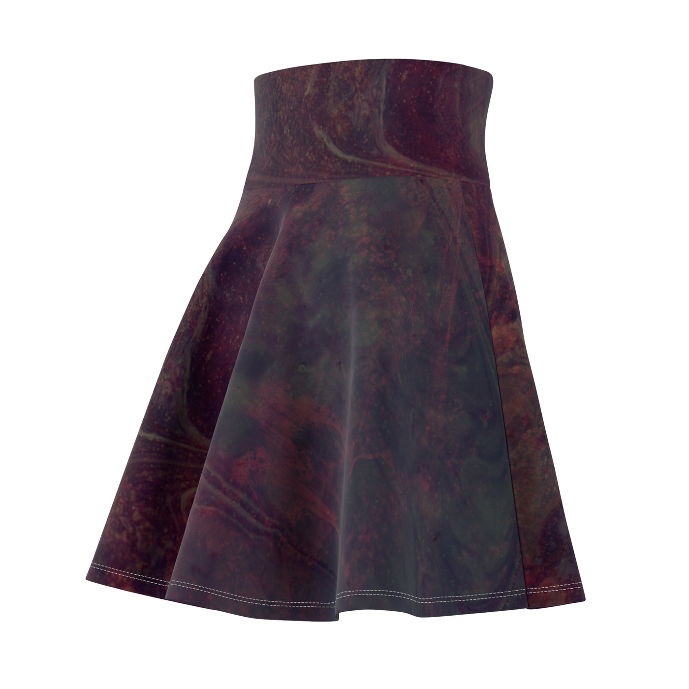 Skater Skirt: Anti-Valentines Day | Dark Red