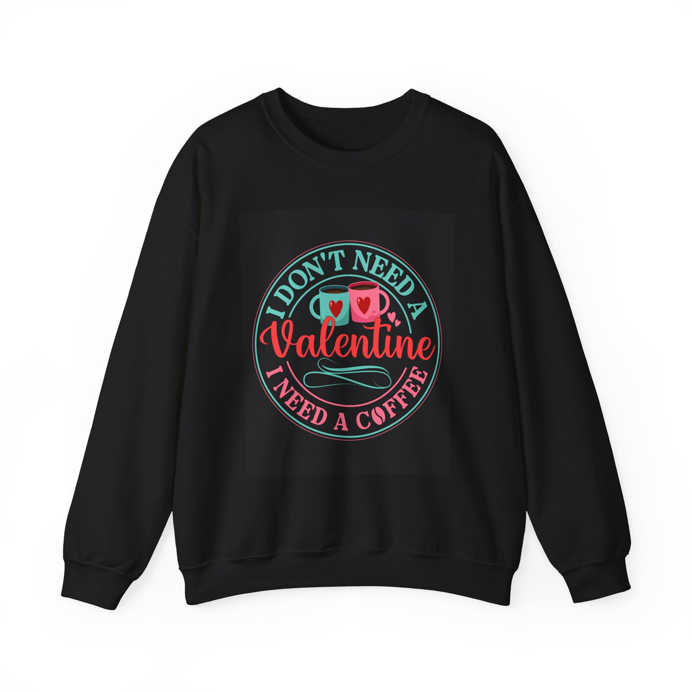 Sweatshirt: Coffee Over Love Crewneck