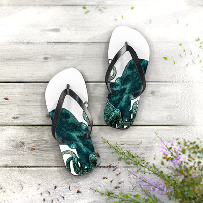 Flip Flop: Inspired Octopus Flip Flops - Fun Beach Sandals for Summer