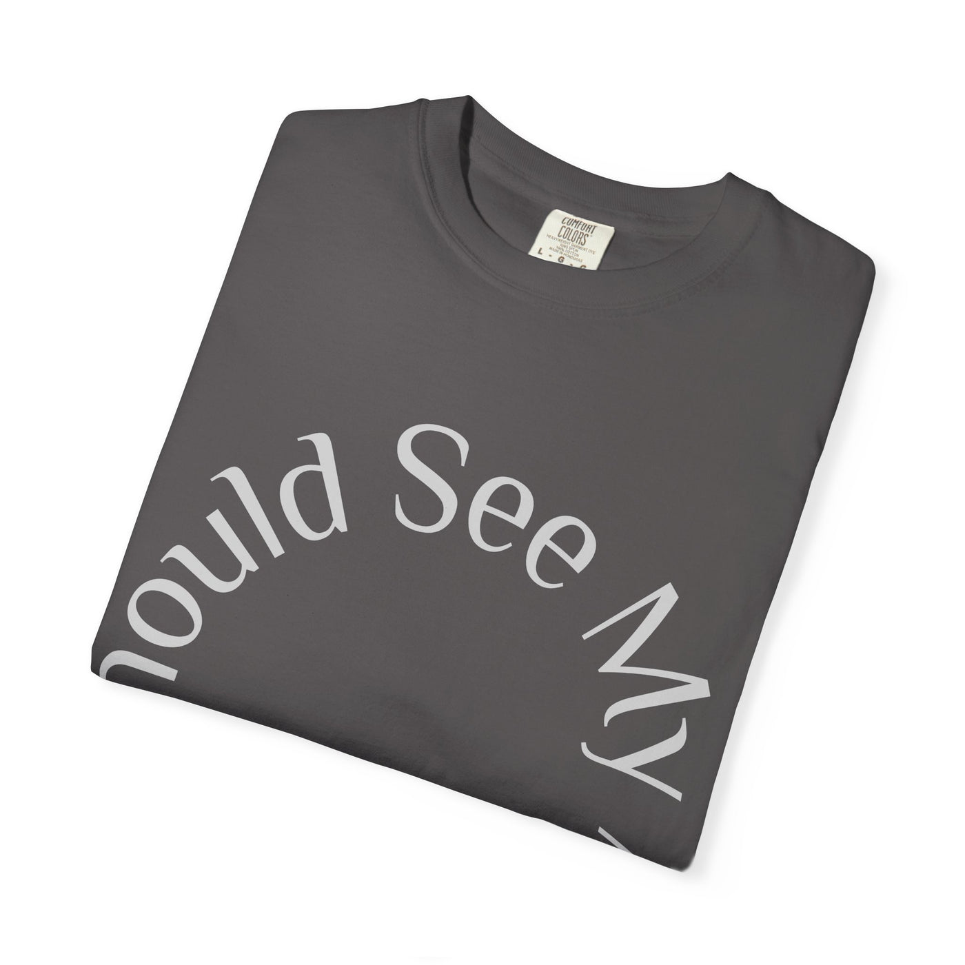 T-Shirt: Gamer Garment-Dyed Graphic Tee "You Should See My Avatar"Nerd Ring Graphic T-Shirt: You Should See My Avatar