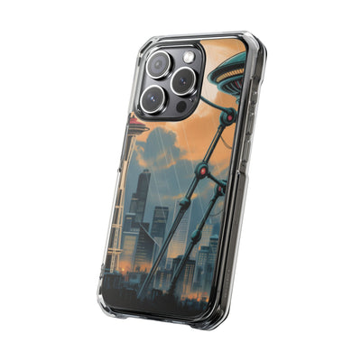 Phone Case: Futuristic Magnetic Phone Case | Unique Clear Impact Case, Modern Phone Accessories, Gift for Tech Lovers, Artistic Phone Cover, [...]