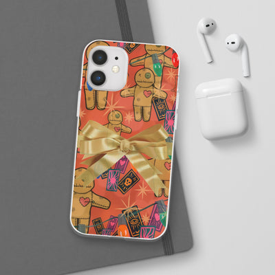 Phone Case: Festive Voodoo Doll | Flexi Case