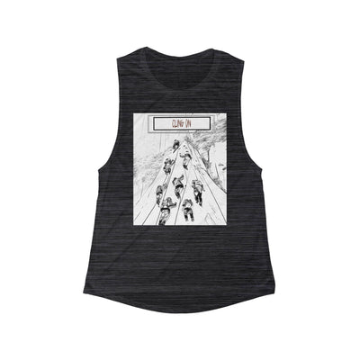 Tank: Cling On Women’s Muscle Tee