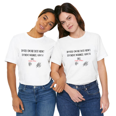 T-shirt: True Crime Joke | Cat Scratches