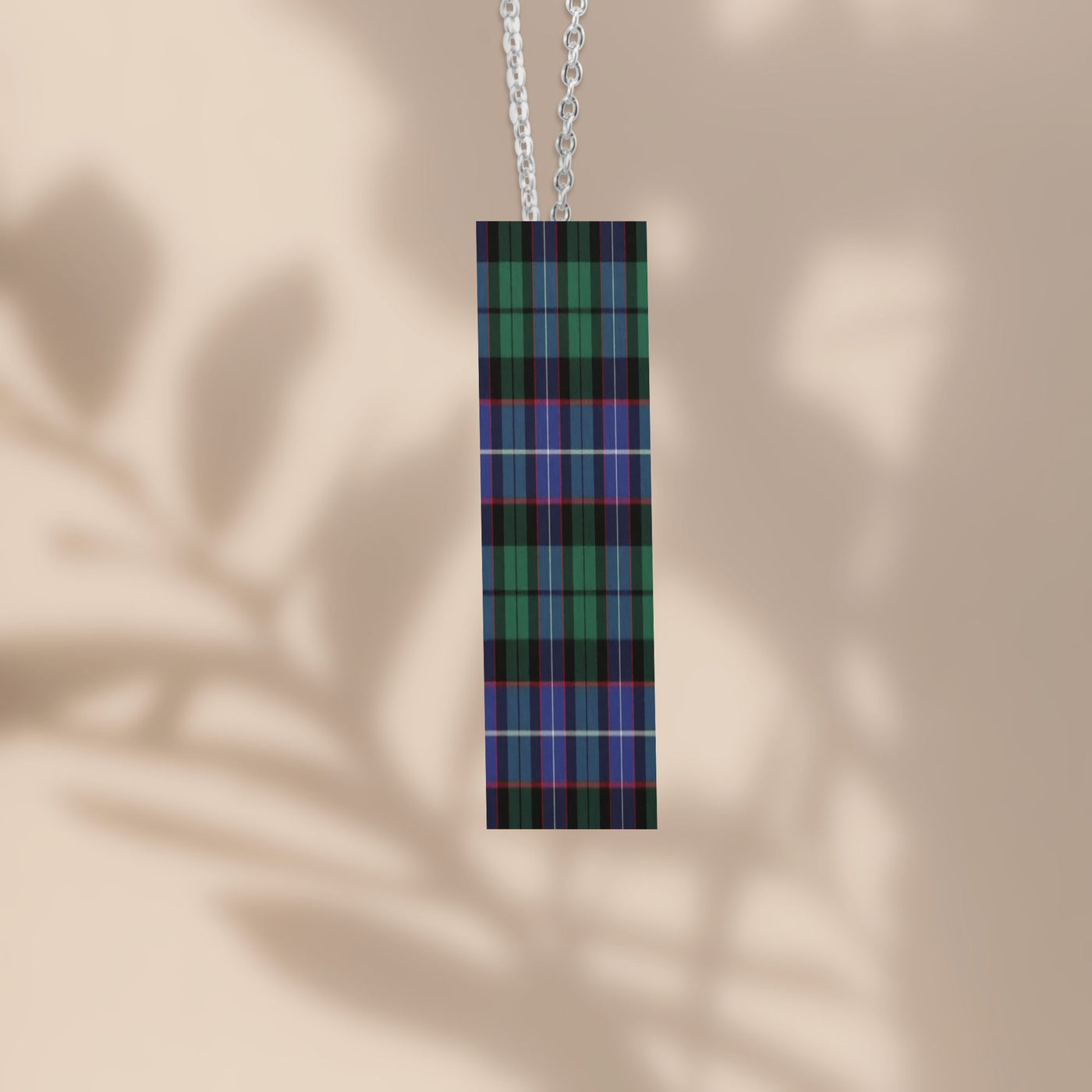 Necklace: Vertical Bar Tartan - or Make Your Own - Sample Mitchell