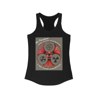 Tank Top: ‘I Hate Nuclear Proliferation’ Racerback Tank