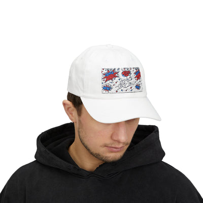 Classic Dad Cap with Fun Comic Design, Cool Accessories, Perfect Gift, Casual Style, Trendy Headwear