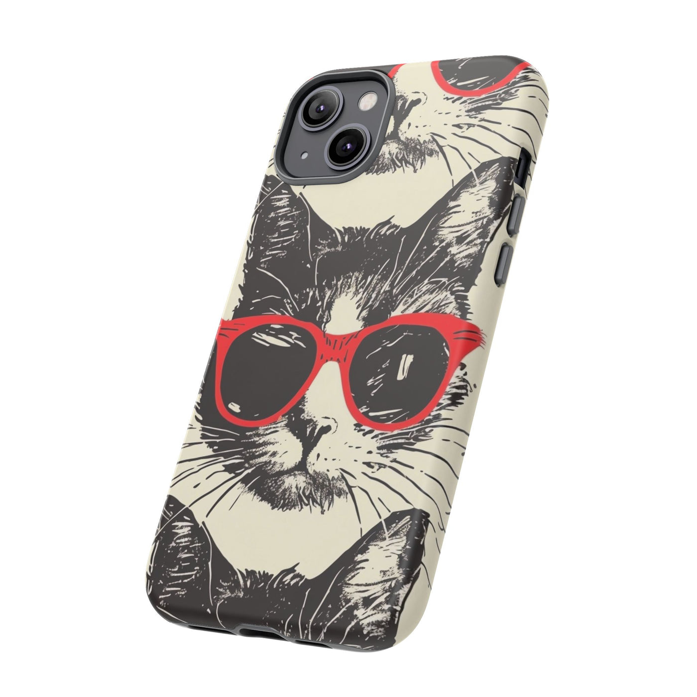 Phone Case: Sassy Cat Phone Case, Cute Cat Lovers Gift, Pet Lover Accessory, Fun Cat Phone Cover, Stylish Gadget Protection
