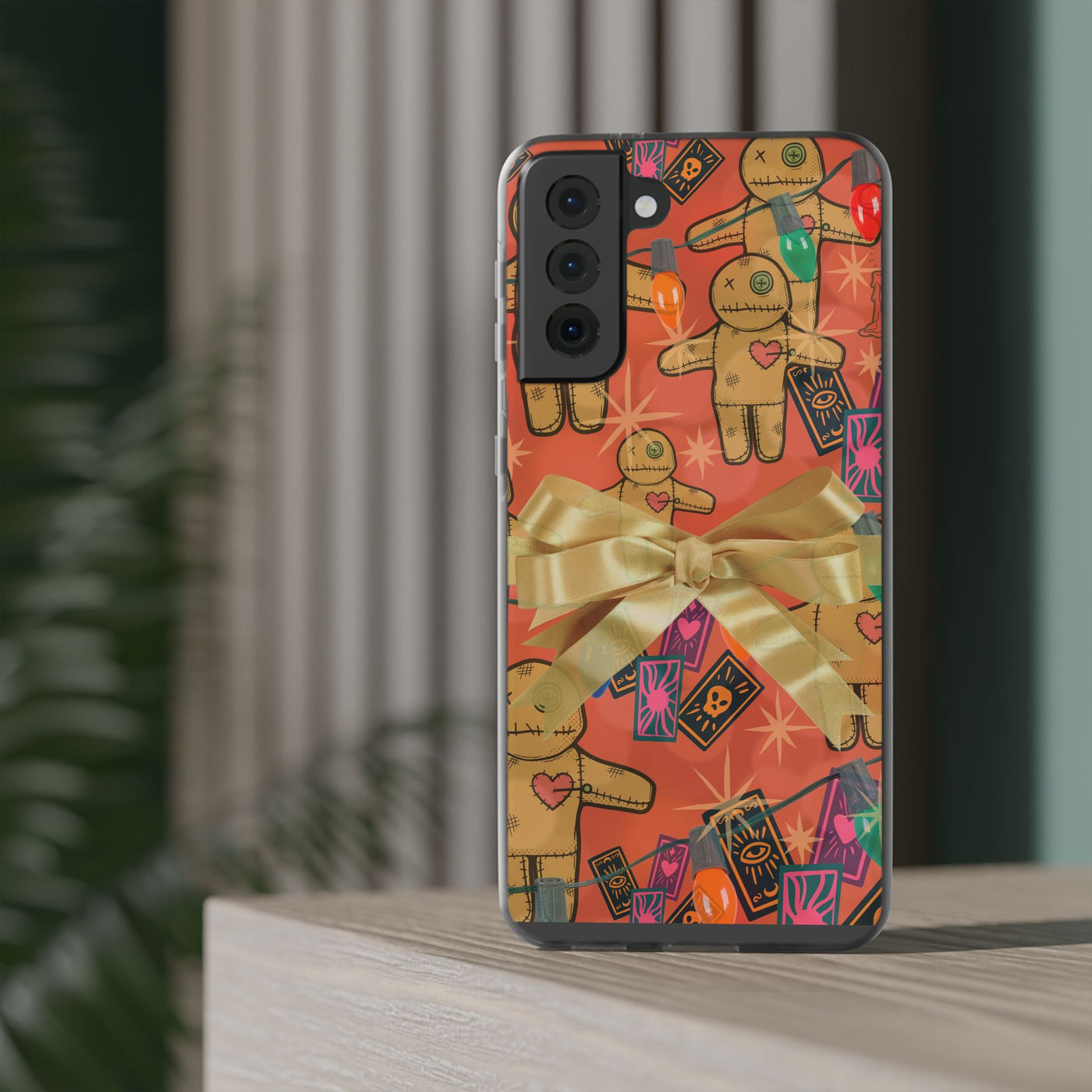 Phone Case: Festive Voodoo Doll | Flexi Case
