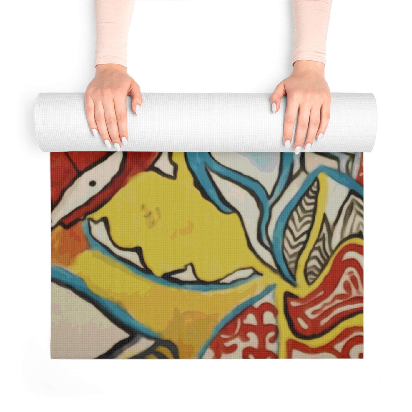 Foam Yoga Mat: Ugly Dragon Chomps