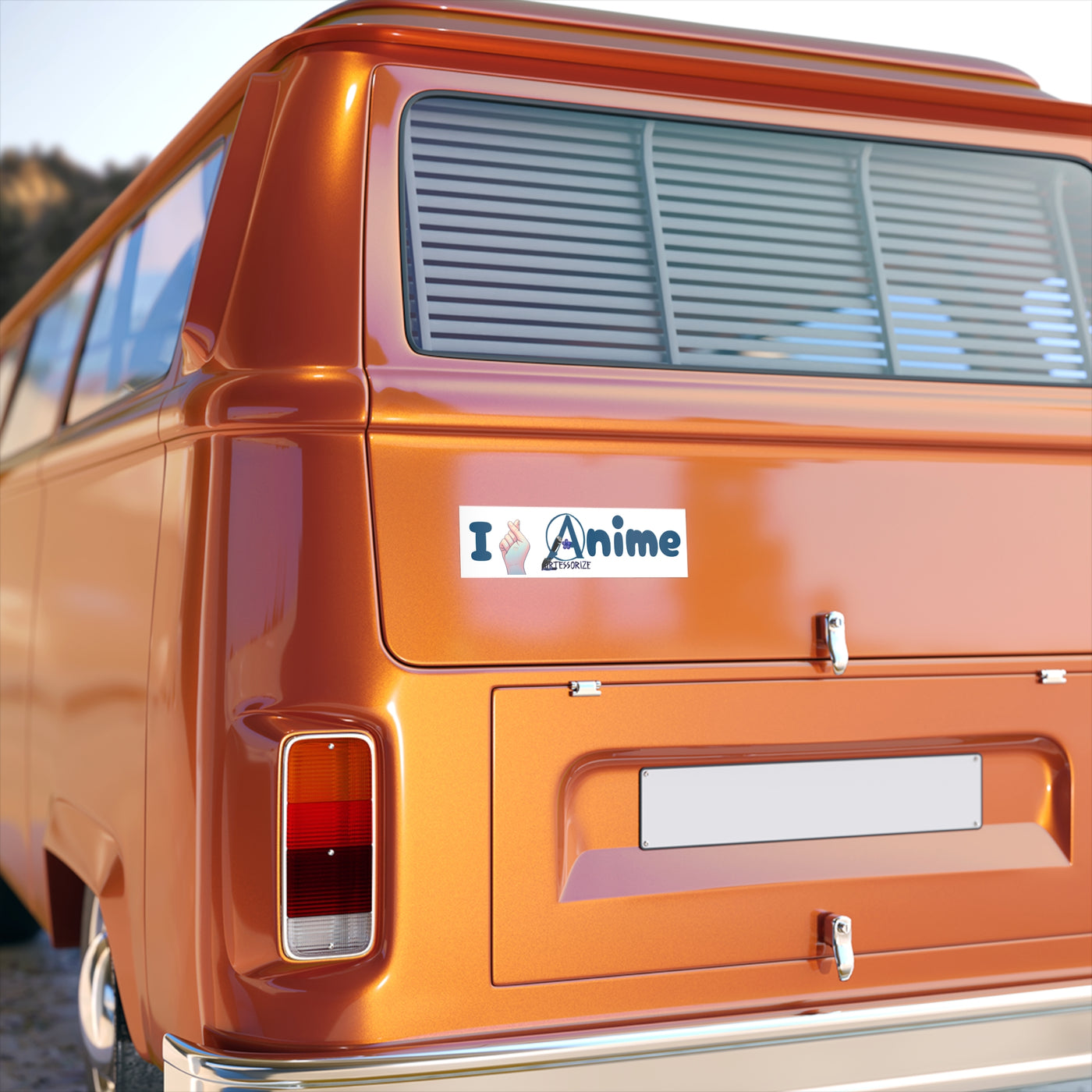 Bumper Stickers: Fingerheart Anime Love