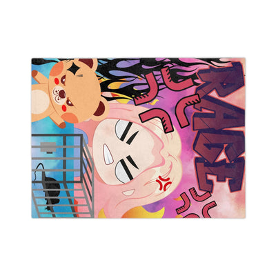 Blanket: Gamer Rage | Microfiber | Funny Design