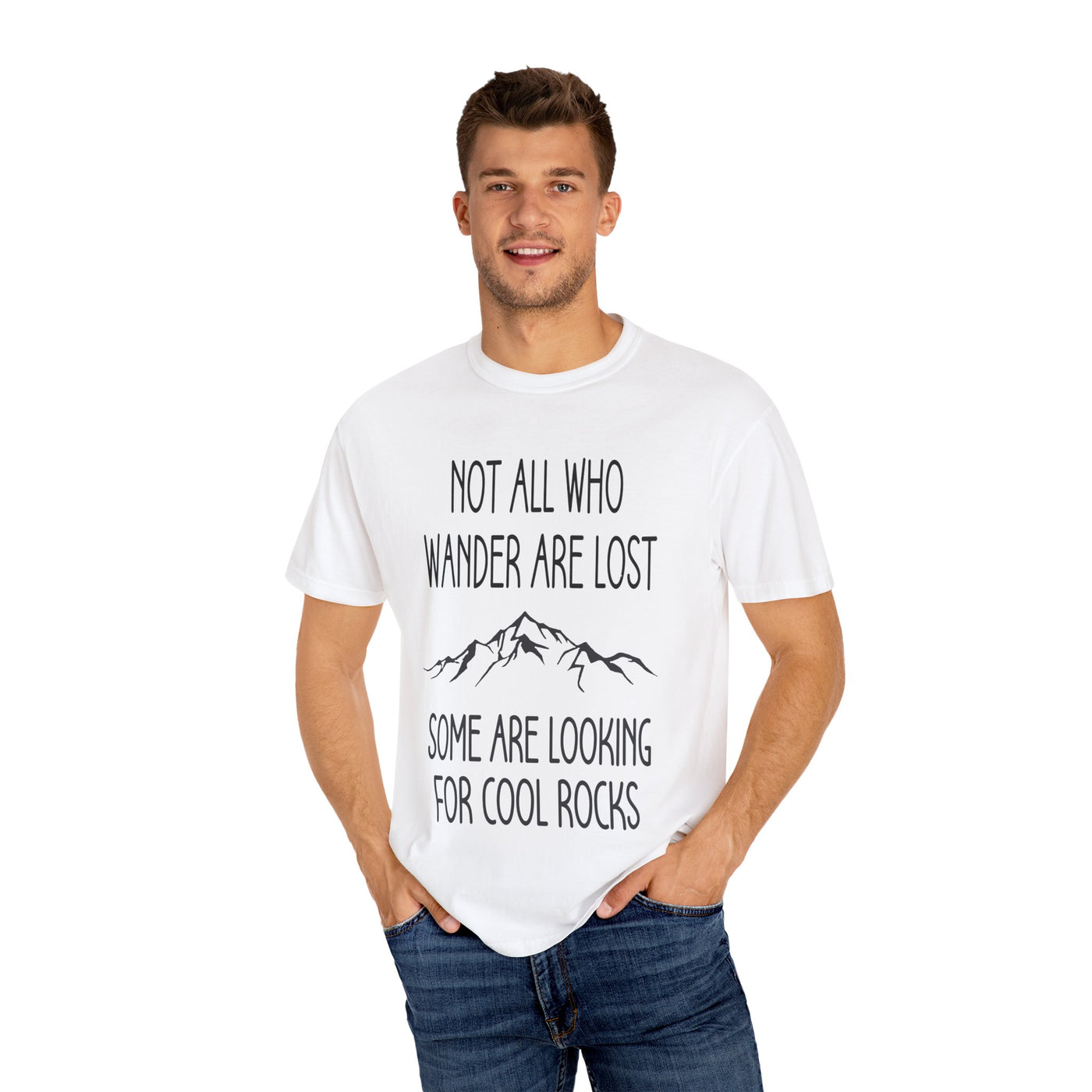 Unisex Garment-Dyed T-Shirt, Soft Casual Tee, Perfect for Everyday Wear, Gift for Friends, Stylish Layering