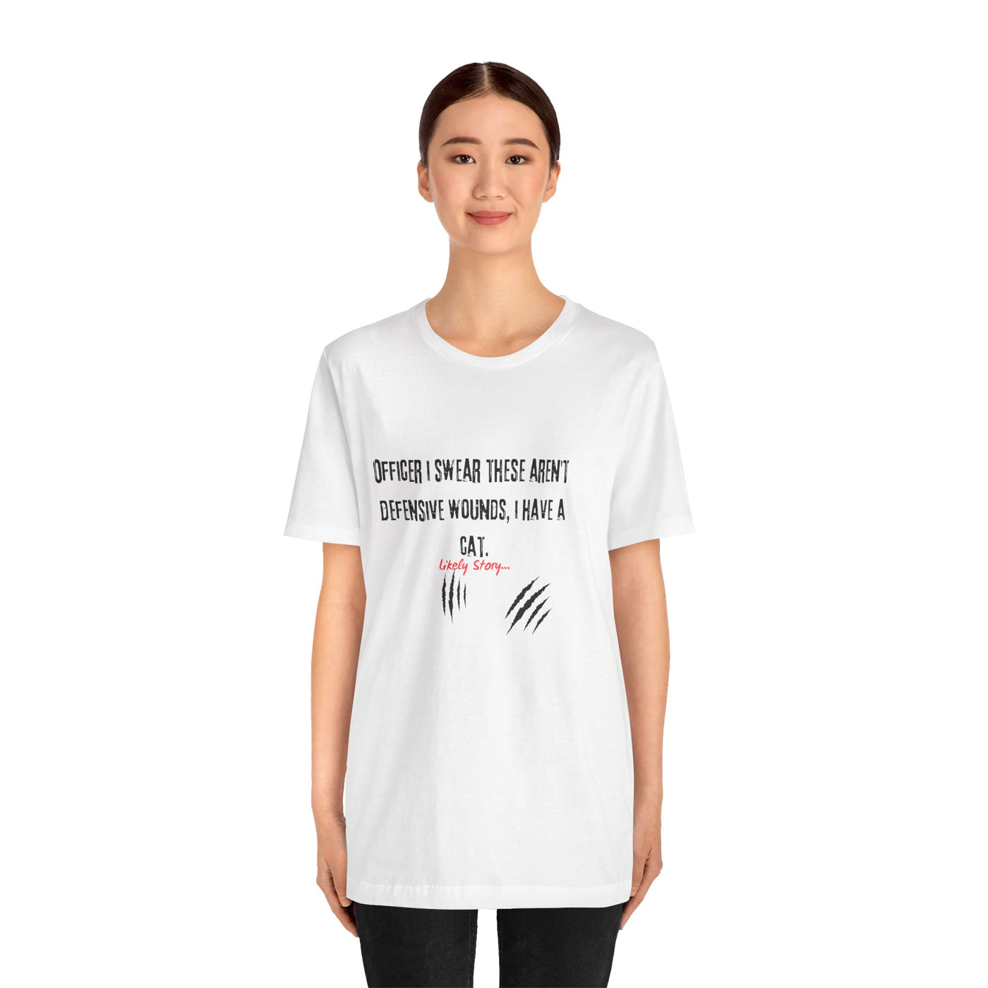 T-shirt: True Crime Joke | Cat Scratches