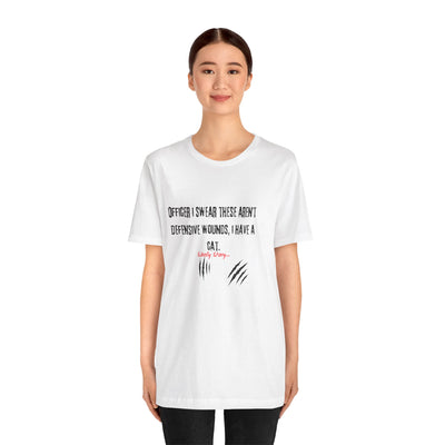 T-shirt: True Crime Joke | Cat Scratches