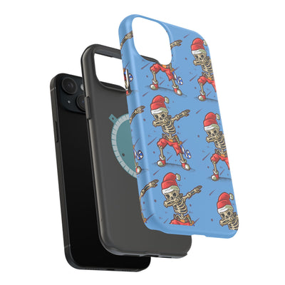 Santa Skelly Celly Phone Case | Durable & MagSafe Compatible