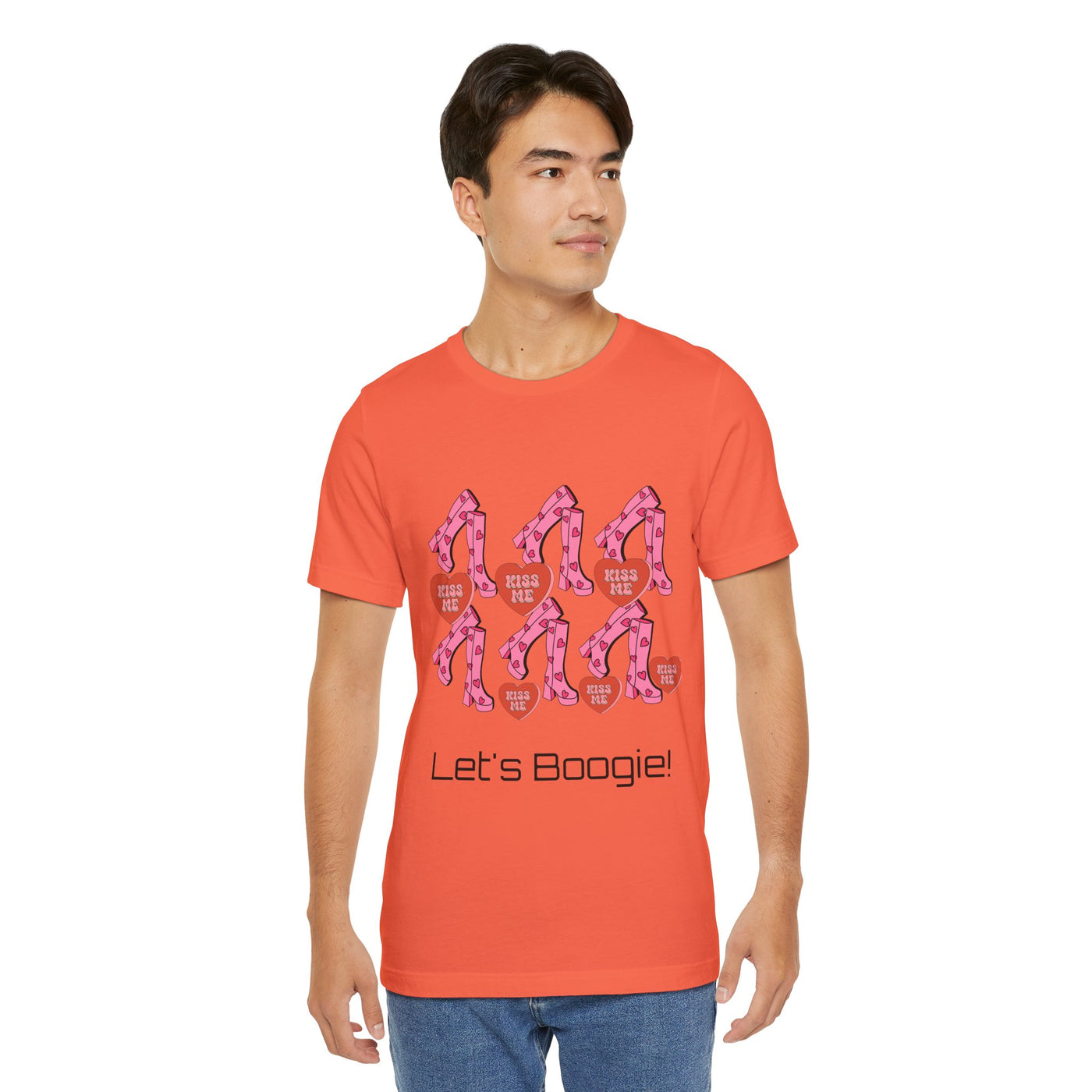 T-Shirt: Let's Boogie! | Jersey Fabric