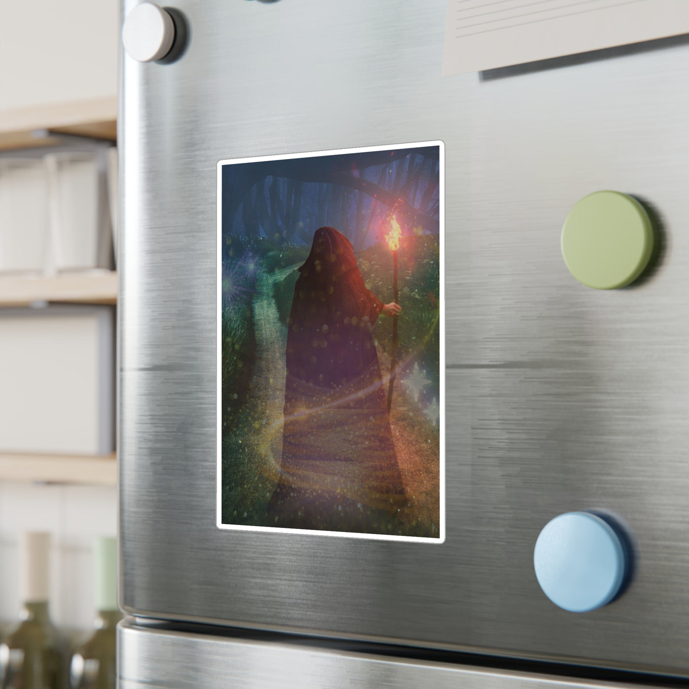 Kiss-Cut Vinyl Sticker: Wizardry and Magic | Mystical