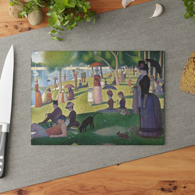 Glass Cutting Board: Sunday Afternoon Island Artist Board