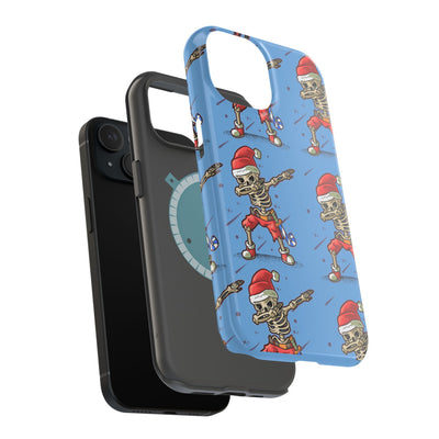 Santa Skelly Celly Phone Case | Durable & MagSafe Compatible