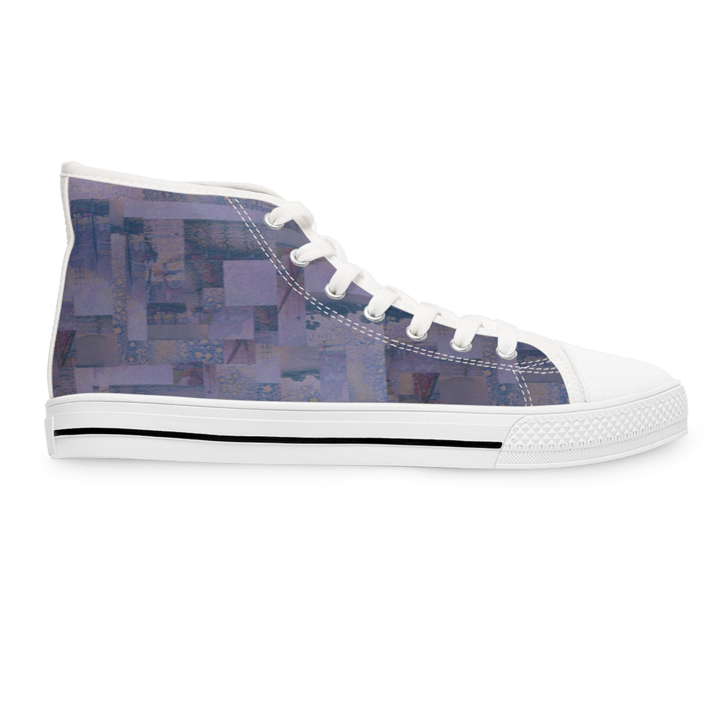 Shoes: A patchwork Art High Tops