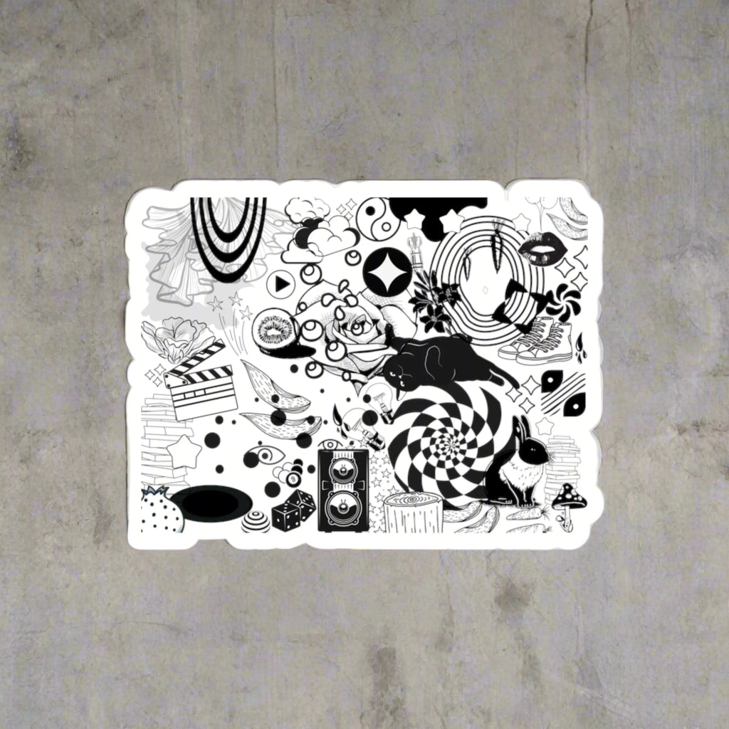 Stickers: A Crowded Collison