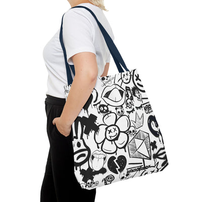 Tote Bag: Graffiti Retort | Inky Funk Design