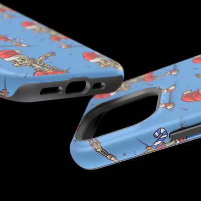 Santa Skelly Celly Phone Case | Durable & MagSafe Compatible