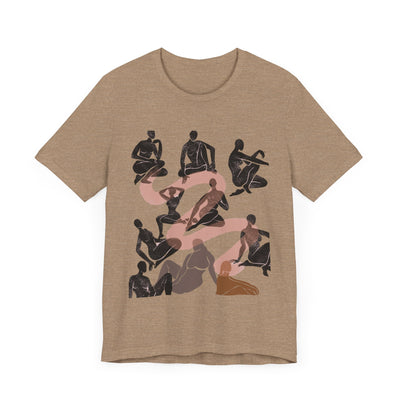 Jersey Tee: You're beautiful | Artsy Minimalist style