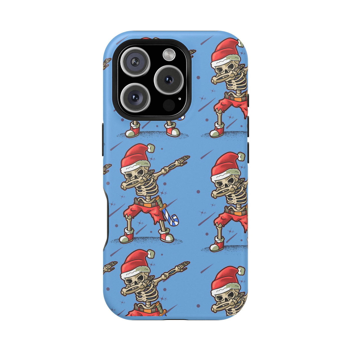 Santa Skelly Celly Phone Case | Durable & MagSafe Compatible