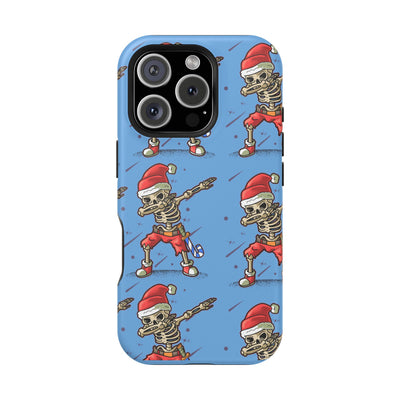 Santa Skelly Celly Phone Case | Durable & MagSafe Compatible