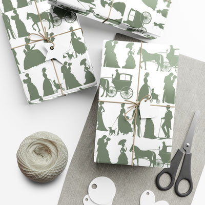 Wrapping Paper: Giddy Up | Victorian Inspired Design