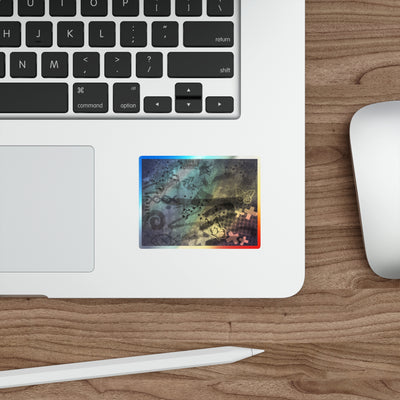 Die-Cut Stickers: For the Punks | Holographic Style