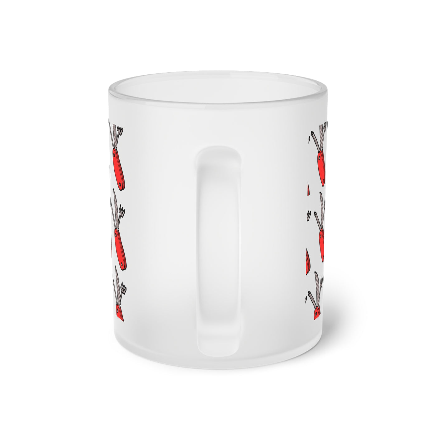 Mug: For the Love of Utility | Frosted glass