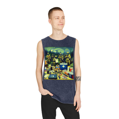 Vintage Zombie Apocalypse Supply Run Tank Top