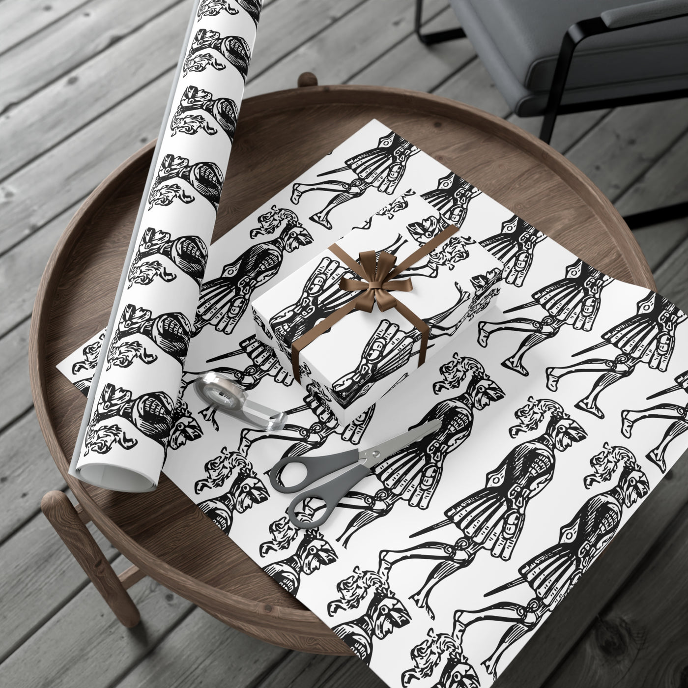 Wrapping Paper: Knight in Shining Honor | Vintage Inspired