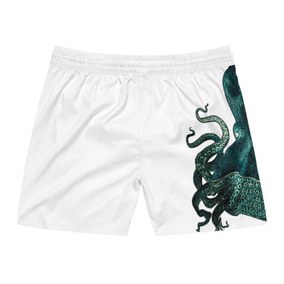 Swim Trunks:  Kraken It.  Mid-Length Swim Shorts (AOP)