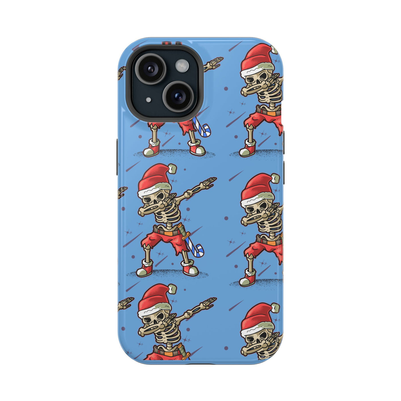Santa Skelly Celly Phone Case | Durable & MagSafe Compatible