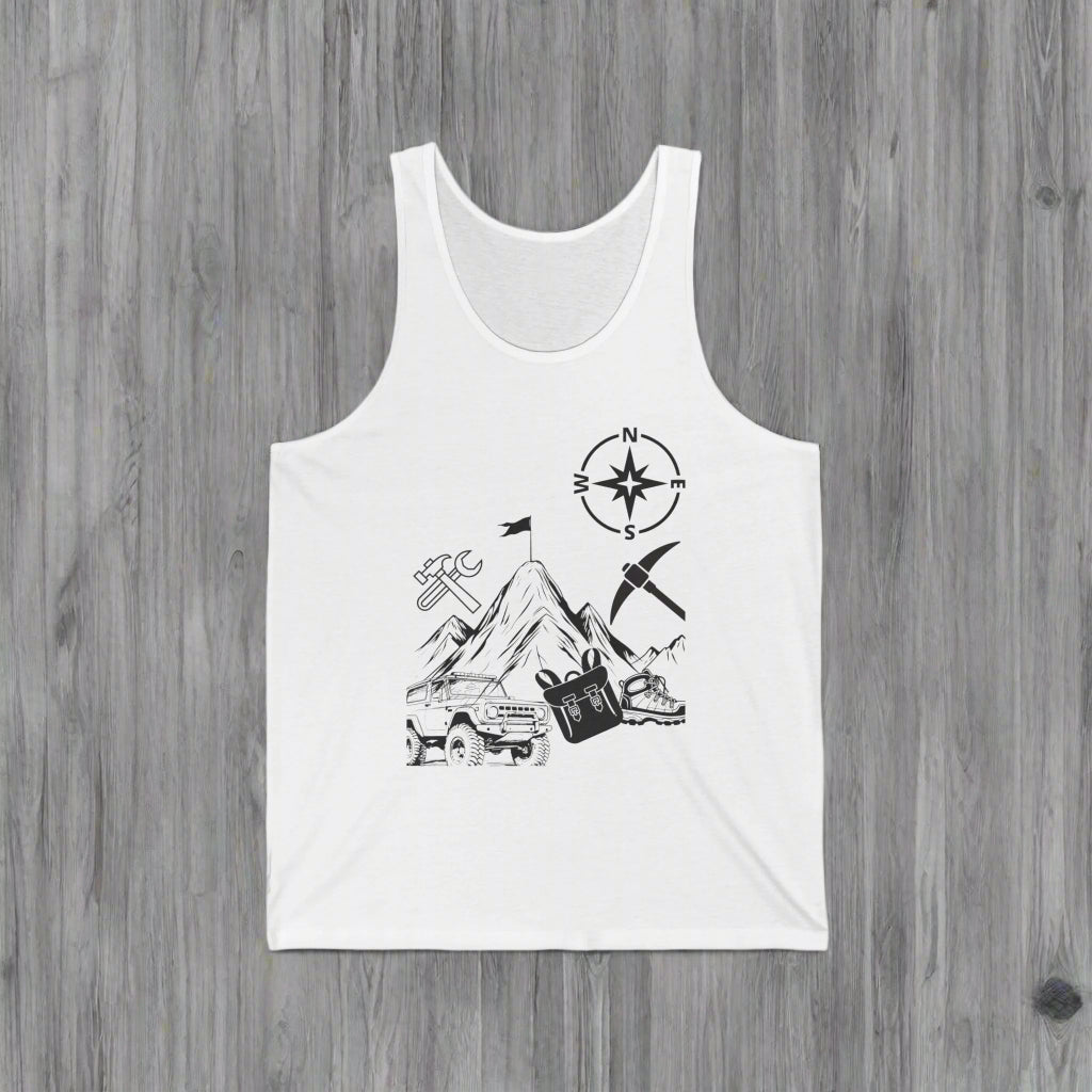 Tank Top: Manly Adventure Design