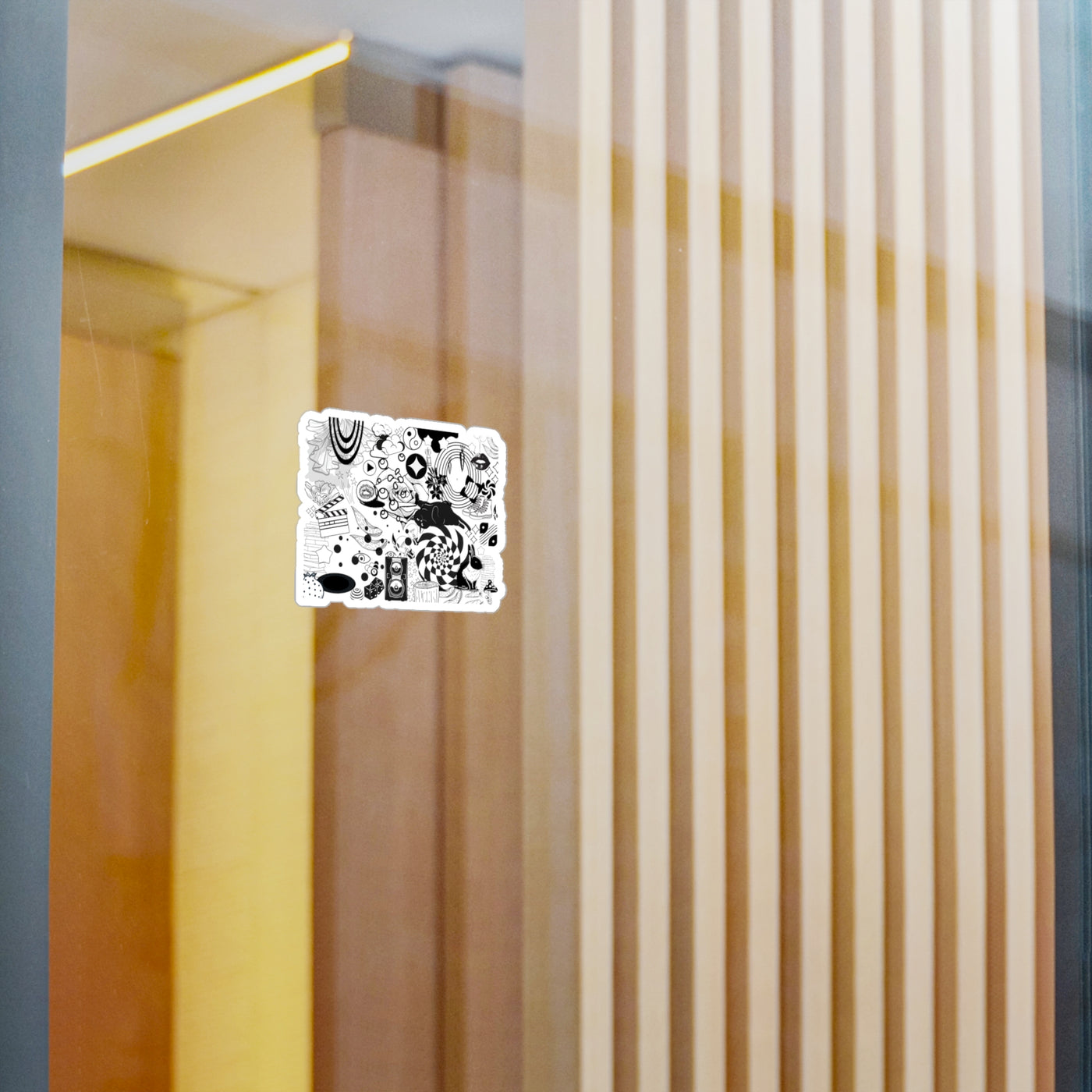 Stickers: A Crowded Collison