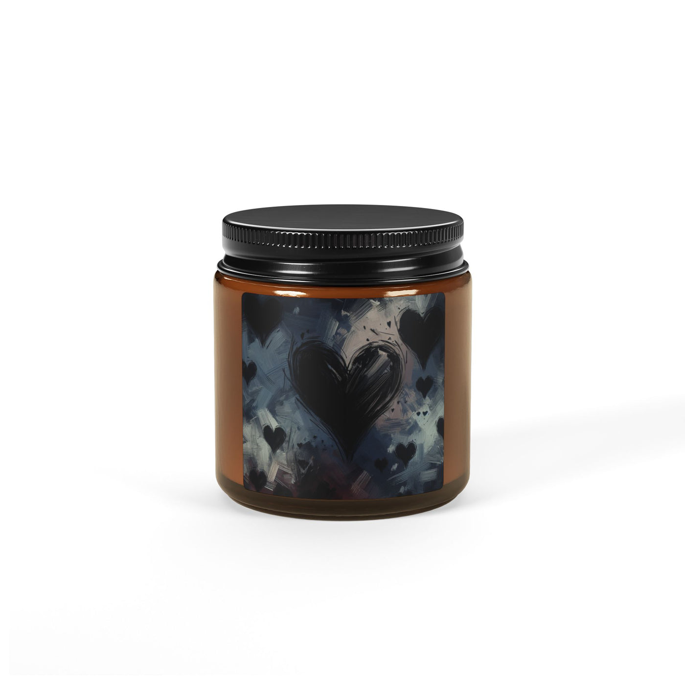 Candle: Black Hearts Scented Soy Candle